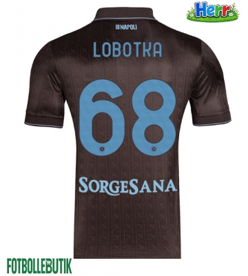 SSC Napoli Stanislav Lobotka #68 Tredje Tröja 2025-26 Kortärmad